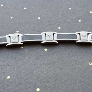Carbon Fiber and IP Stainless Steel Bracelet